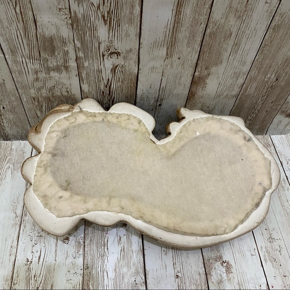 Vintage Ceramic Pottery Sleeping Hound Dog Sculpture Large Figurine - Picture 10 of 11